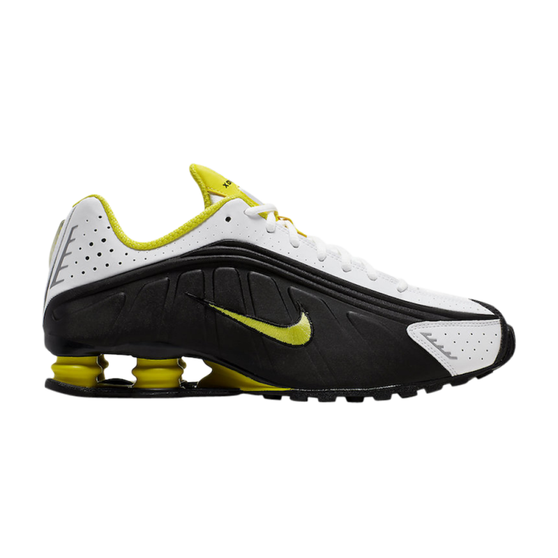 Shox R4 'Black Dynamic Yellow Shox R4 'Black Dynamic Yellow