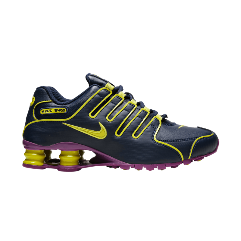 Wmns Shox NZ 'Navy Yellow' Wmns Shox NZ 'Navy Yellow'