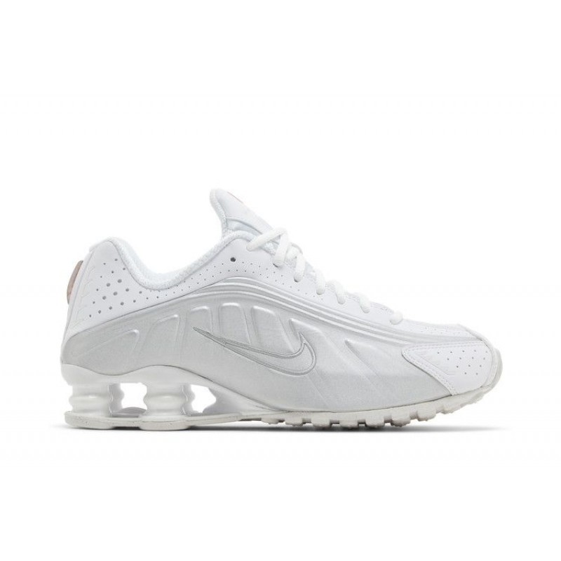 Wmns Shox R4 'White Metallic' Wmns Shox R4 'White Metallic'