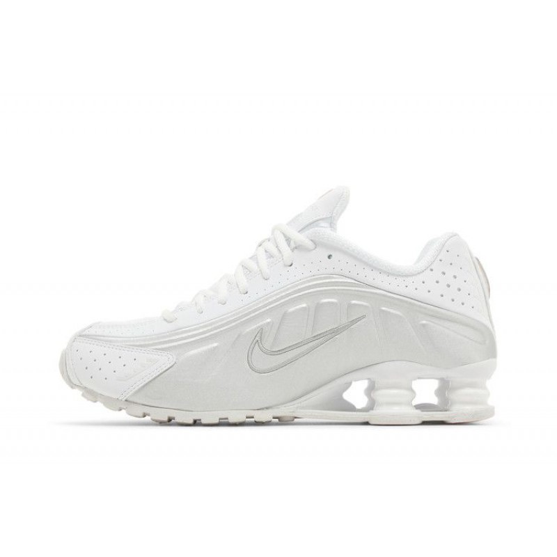 Wmns Shox R4 'White Metallic' 2024 Wmns Shox R4 'White Metallic' 2024